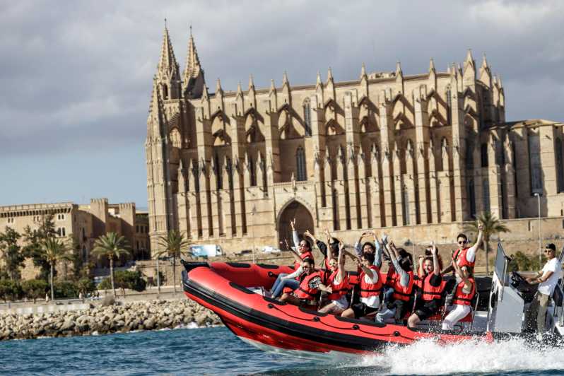 Palma De Mallorca: Sightseeing Speedboat Tour With Pickup - Key Points