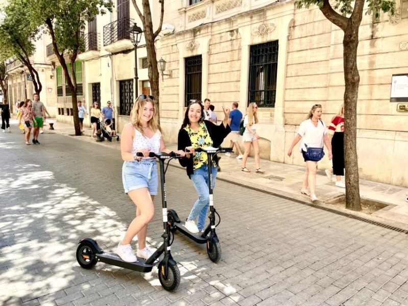 Palma: Guided 1.5 H City Tour on Electric Scooter - Highlights of the Experience