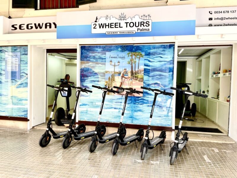 Palma: Guided 1.5 H City Tour on Electric Scooter - Whats Included