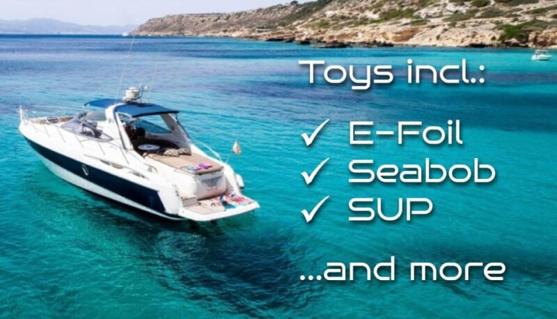 Palma: Sea Toys Yacht Adventure Ticket Incl. E-Foil Etc. - Key Points