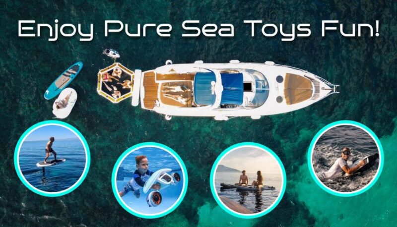 Palma: Sea Toys Yacht Adventure Ticket Incl. E-Foil Etc. - Reservation and Cancellation