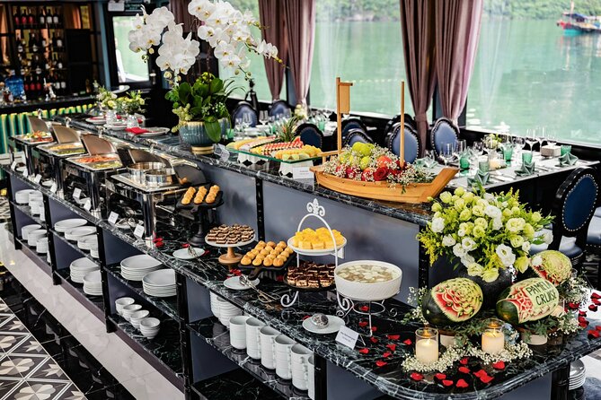 Pamela Halong 5 Star Day Cruise With Jacuzzi and Buffet Lunch - Health and Accessibility Information