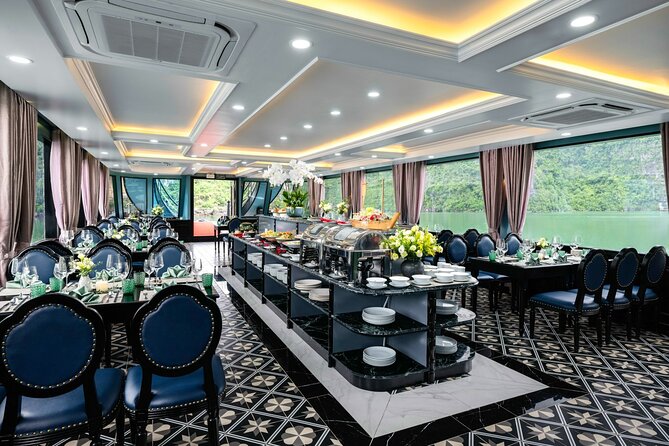 Pamela Halong 5 Star Day Cruise With Jacuzzi and Buffet Lunch - Luxury Cruise Experience