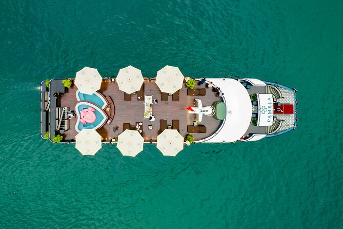 Pamela Halong 5 Star Day Cruise With Jacuzzi and Buffet Lunch - Departure Point and Transfer