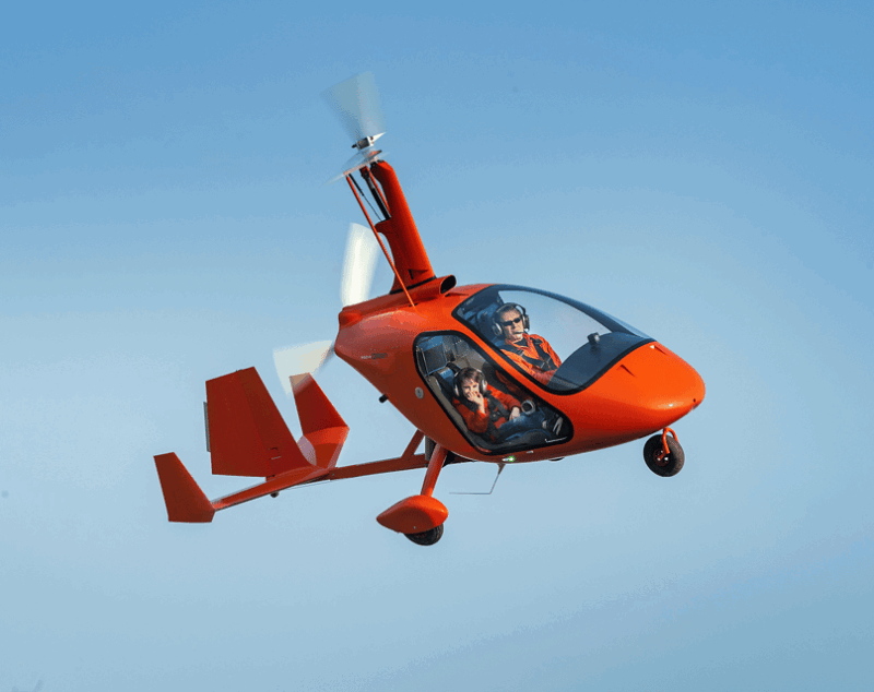 Pamukkale Gyrocopter Flight : Unique Views in the Air - Gyrocopter Flight Highlights