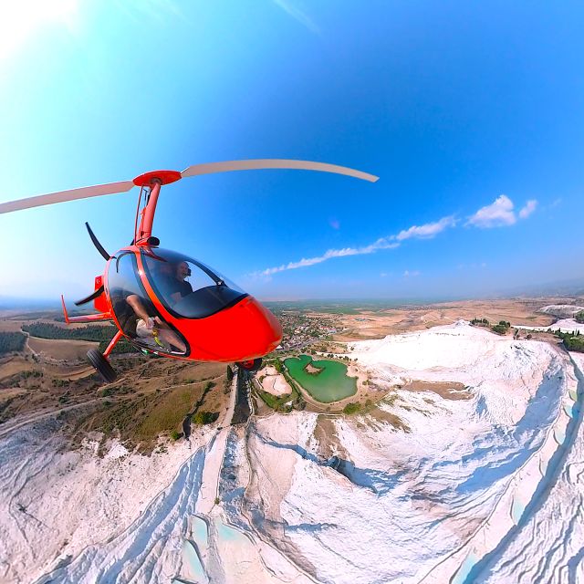 Pamukkale: Gyrocopter Tour Over the Travertines & Hierapolis - Flight Experience