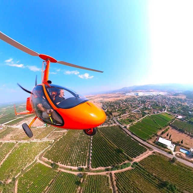 Pamukkale: Gyrocopter Tour Over the Travertines & Hierapolis - Tour Logistics