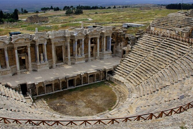 Pamukkale Hierapolis Travertines Tour W/ Lunch From Antalya - Exploring Pamukkale Travertines