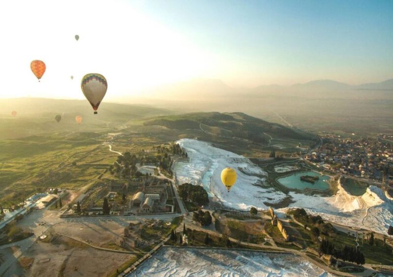 Pamukkale: Hot Air Balloon Flight With Flight Certificate - Pickup and Transportation