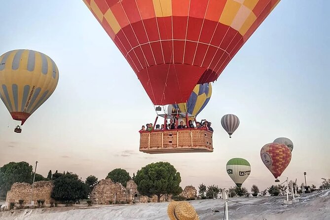 Pamukkale Hot Air Balloon Ride Certificate and 2 Meals in Antalya - Travel Restrictions