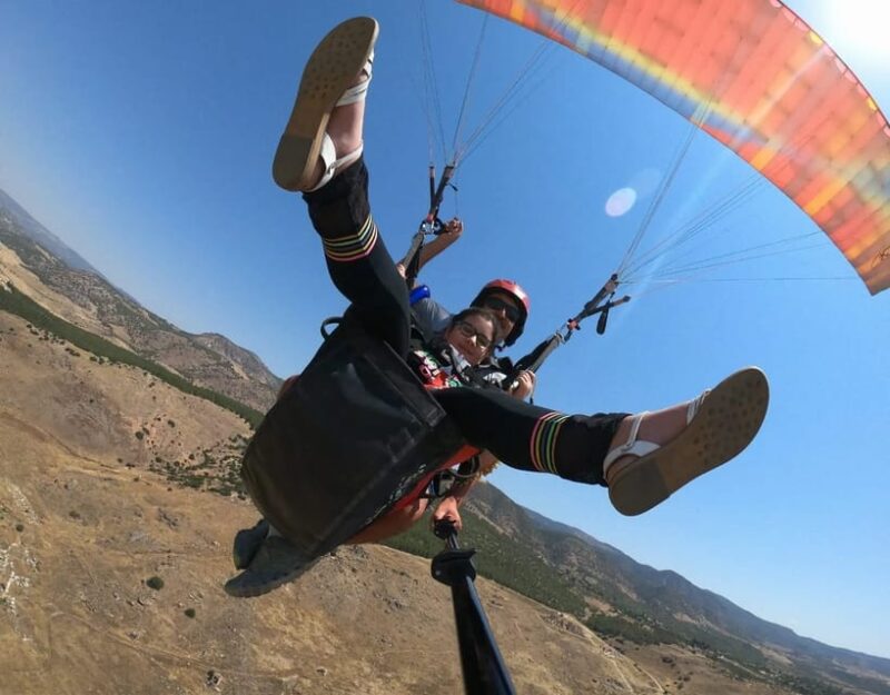 Pamukkale: Tandem Paragliding With Ancient Hierapolis Views - Take-off Location