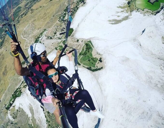 Pamukkale: Tandem Paragliding With Ancient Hierapolis Views - Experience Highlights