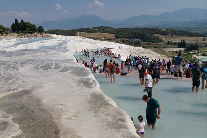 Pamukkale Tour From Kusadasi With Hot Air Balloon Flight - Exploring Hierapolis