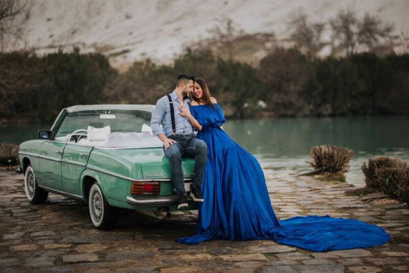 Pamukkale Travertine Photoshoot With Flying Dress - Key Points