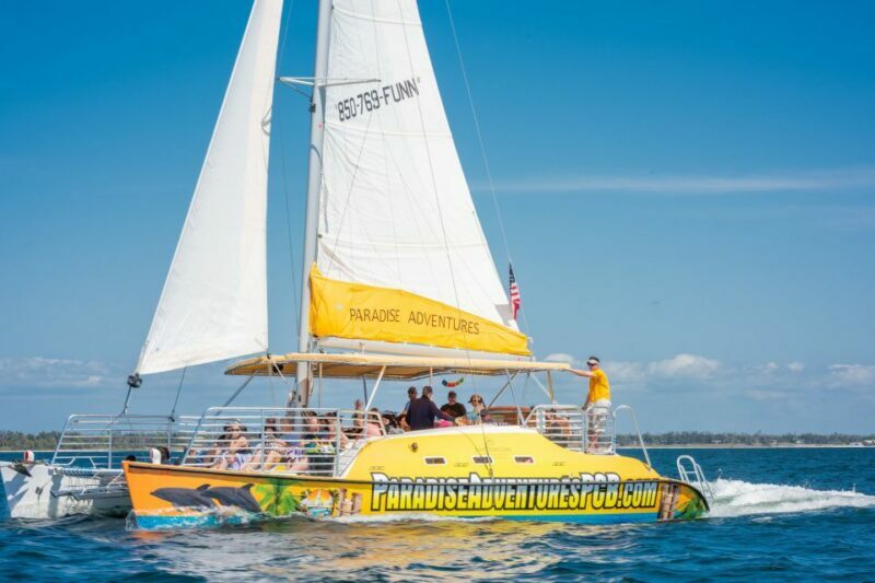 Panama City Beach: Dolphin Sightseeing Trip by Catamaran - The Scenic Route: Along the Coast and Shell Island