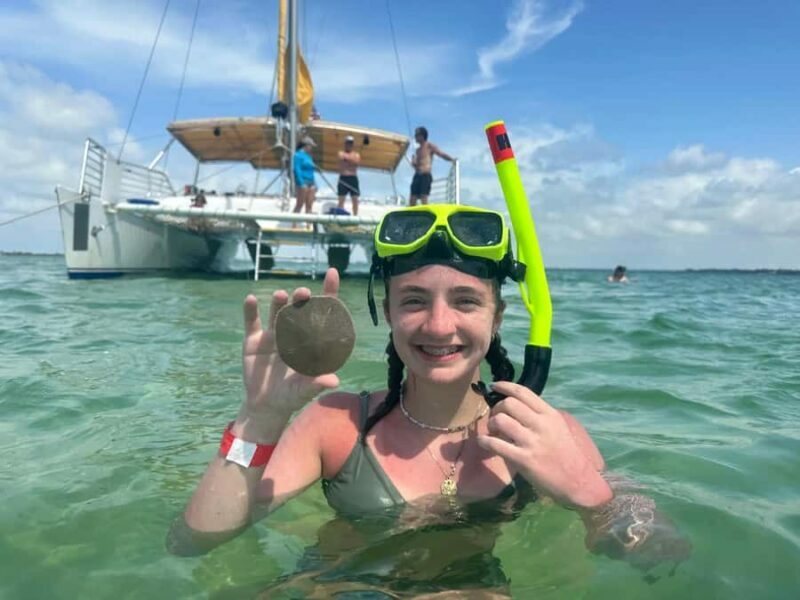 Panama City Beach: Shell Island Catamaran Snorkeling Tour - Key Points