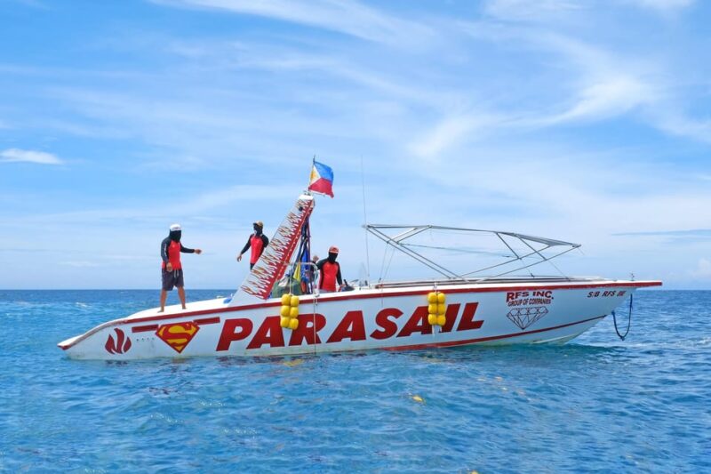 Panglao: Solo or Tandem Parasailing Experience Near Alona - Safety and Equipment