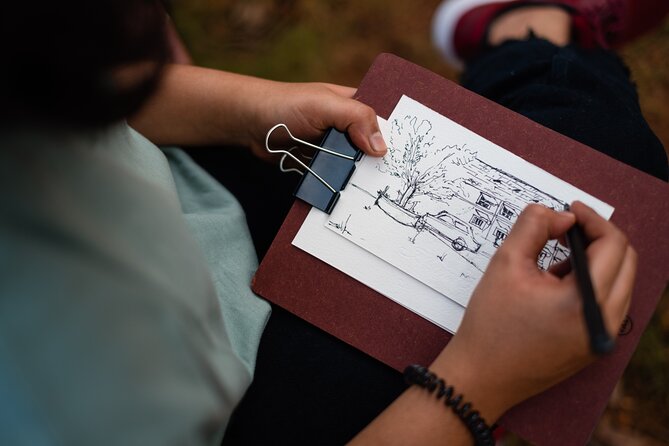Panjim Art Saunter by Make It Happen - Capturing Moments in Sketchbooks and Postcards