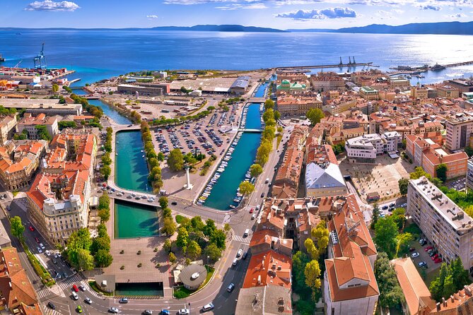 Panoramic Flight Over the City of Rijeka - Grobnik Airport: The Starting Point