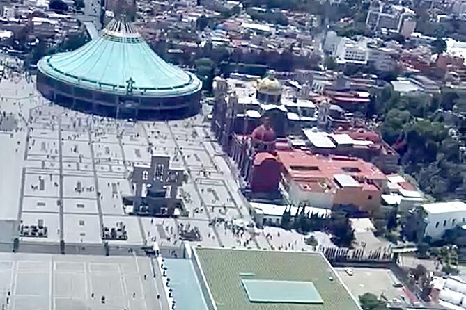 Panoramic Flight Through Reforma and Guadalupe Basilica 2 Px - What to Expect