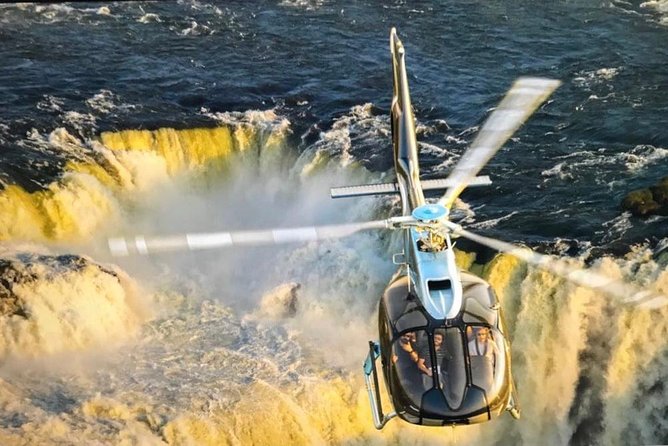 Panoramic Helicopter Flight Over Iguassu Falls - Unparalleled Nature Encounter