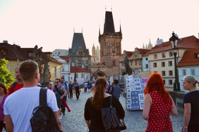 Panoramic Views of Prague Evening Walking Tour - Exploring Historic Streets