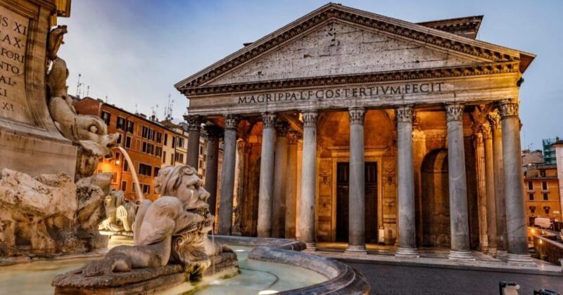 Pantheon Exclusive Access & Romes Must-See City Guided Tour - Key Points