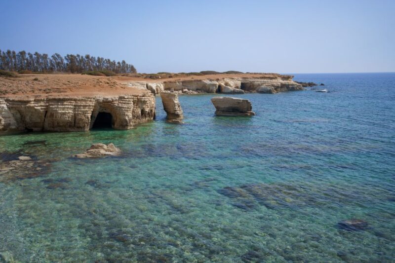Paphos/Akamas: Blue Lagoon Bus & Boat Tour With Water Slide - Inclusions and Exclusions