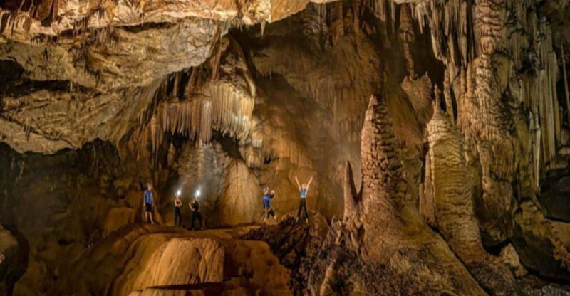 Paradise Cave and Dark Cave 1 Day Trip and Discover Zipline - Paradise Cave Exploration
