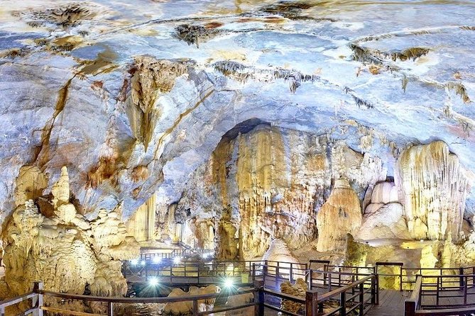 Paradise Cave And Dark Cave Tour 1 Day - Adventuring in Dark Cave