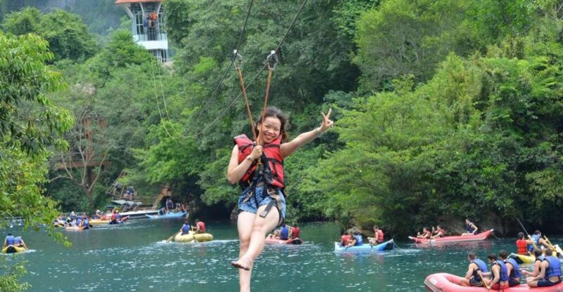 Paradise Cave & Dark Cave 1 Day Trip From Dong Hoi/Phong Nha - Bathing in Buoyant Mud