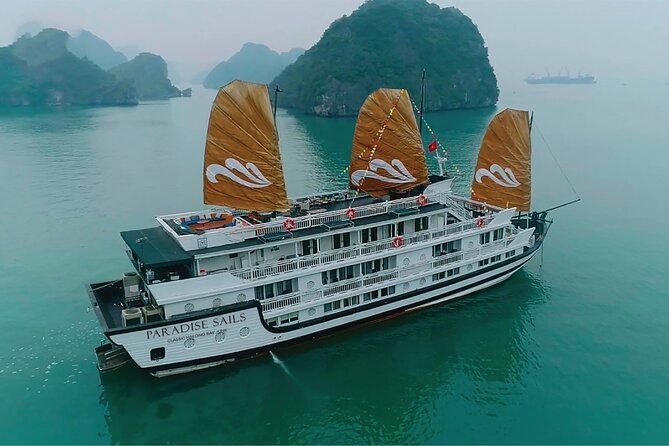 Paradise Sails Cruise 2 Days 1 Night Halong Bay Tour - Included Services