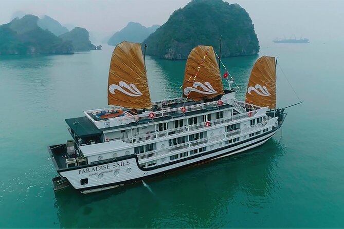 Paradise Sails Cruise 3 Days 2 Nights Halong Bay Tour - Included Features