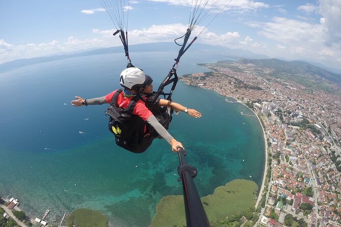 Paragliding Above Lake Ohrid in North Macedonia - Quick Points