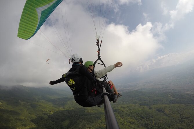 Paragliding Above Lake Ohrid in North Macedonia - Soaring Over Lake Ohrid