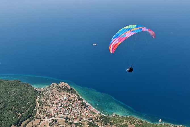 Paragliding Above Lake Ohrid in North Macedonia - Exploring the North Macedonian Landscape