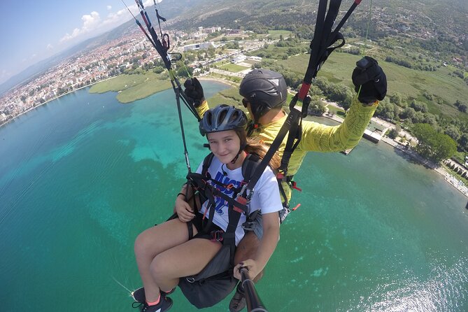 Paragliding Above Ohrid - Breathtaking Views of Ohrid
