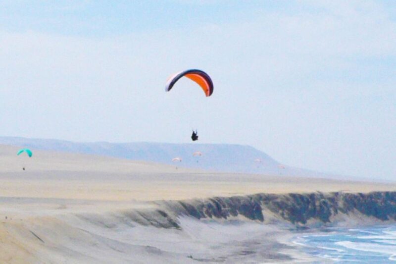 Paragliding Adventure: Soaring Over Paracas Reserve - Launch Locations