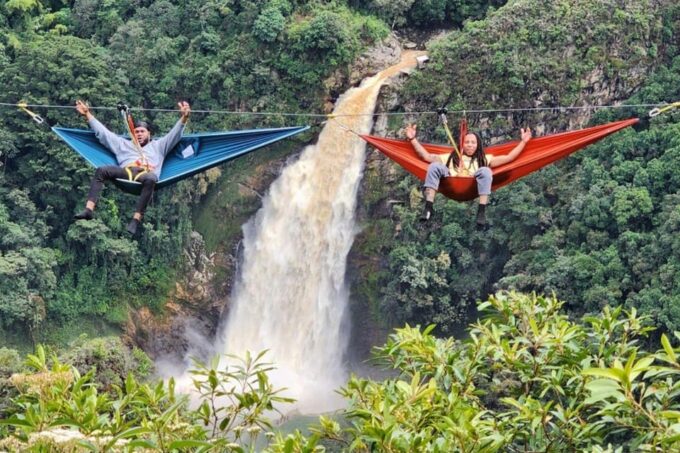 Paragliding and Hammocks Zipline Over Waterfalls - Recap