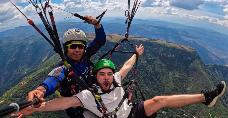 Paragliding Chicamocha Canyon, San Gil - Key Points