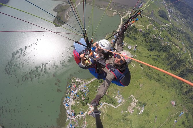 Paragliding - Foothills of Annapurna Mountain Range
