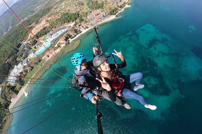 Paragliding First Class Above Ohrid - Safety and Insurance