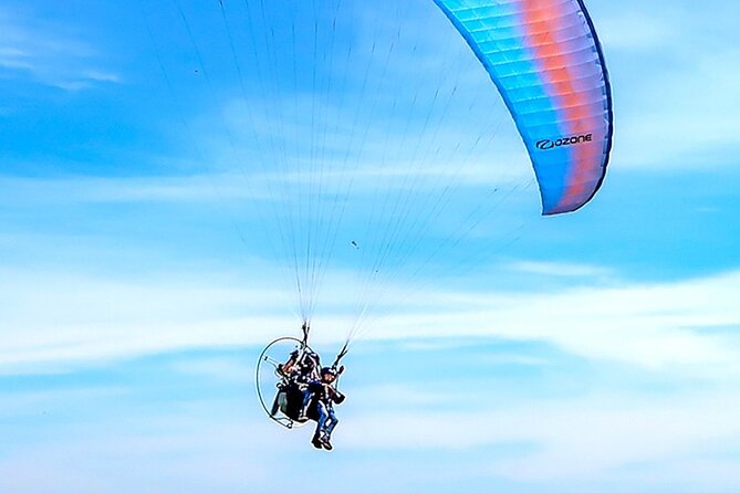 Paragliding Flight Over the Gardens of Ninfa - Soaring Above the Gardens