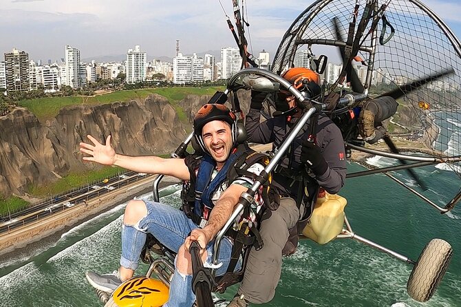 Paragliding Flights - Costa Verde Lima - Inclusions and Exclusions