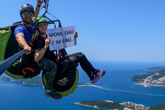 Paragliding in Budva - Booking and Pricing Details
