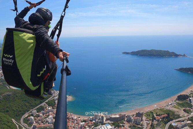 Paragliding in Budva - Operator: Go2fly.Me