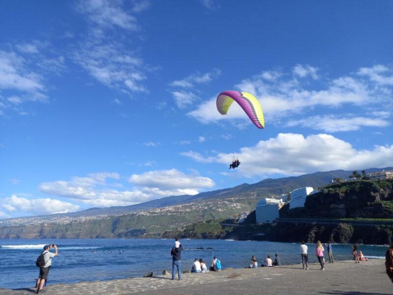 Paragliding in Puerto De La Cruz: Start From 2200M High - Key Points