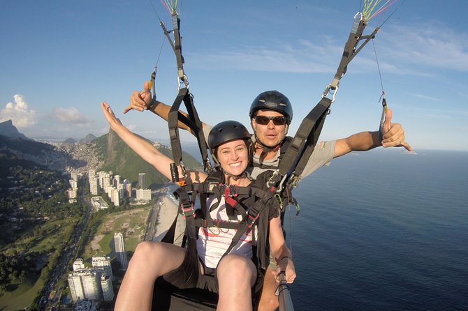 Paragliding in Rio De Janeiro - Flight Path and Landing