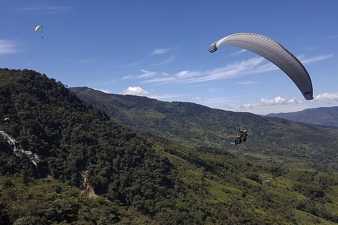 PARAGLIDING Over Giant Waterfalls Private Tour (Optional Guatape) From Medellin - Breathtaking Aerial Views
