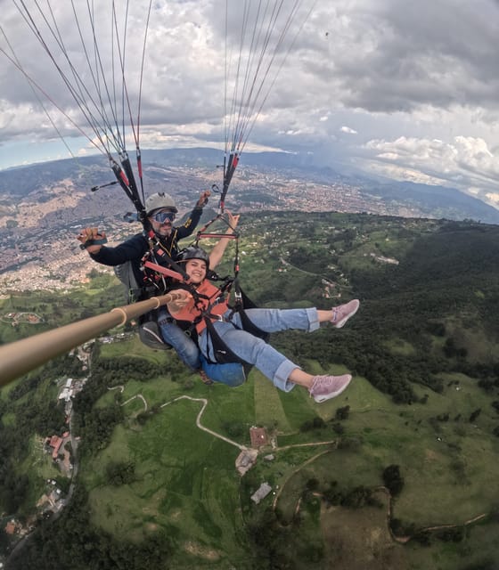 Paragliding Over Medellin in San Felix With Shuttle Service - Shuttle Service and Pickup